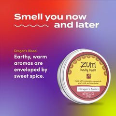 Zum balm being applied to elbow for hydration and fast softening