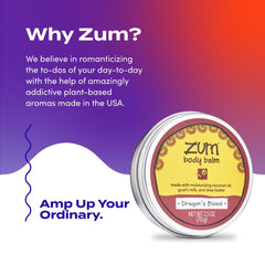 Zum tin on nightstand indicating nighttime repair and skin care ritual
