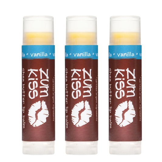 Zum Kiss Stick front view showing tube and label, easy identification benefit