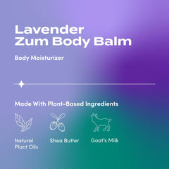 Zum Rub Lavender open texture close-up highlighting creamy balm for deep hydration