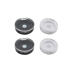 Zuwevbo front view of empty magnetic pans showing compact portability