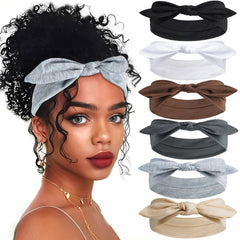 ZUYASEZ front packaging showing six colorful headbands and benefits