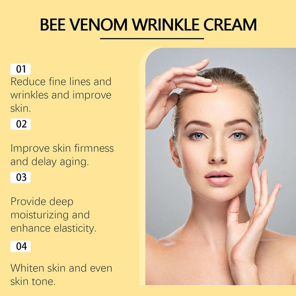 ZXZTSM ingredient label close-up showing bee venom and vitamin E details