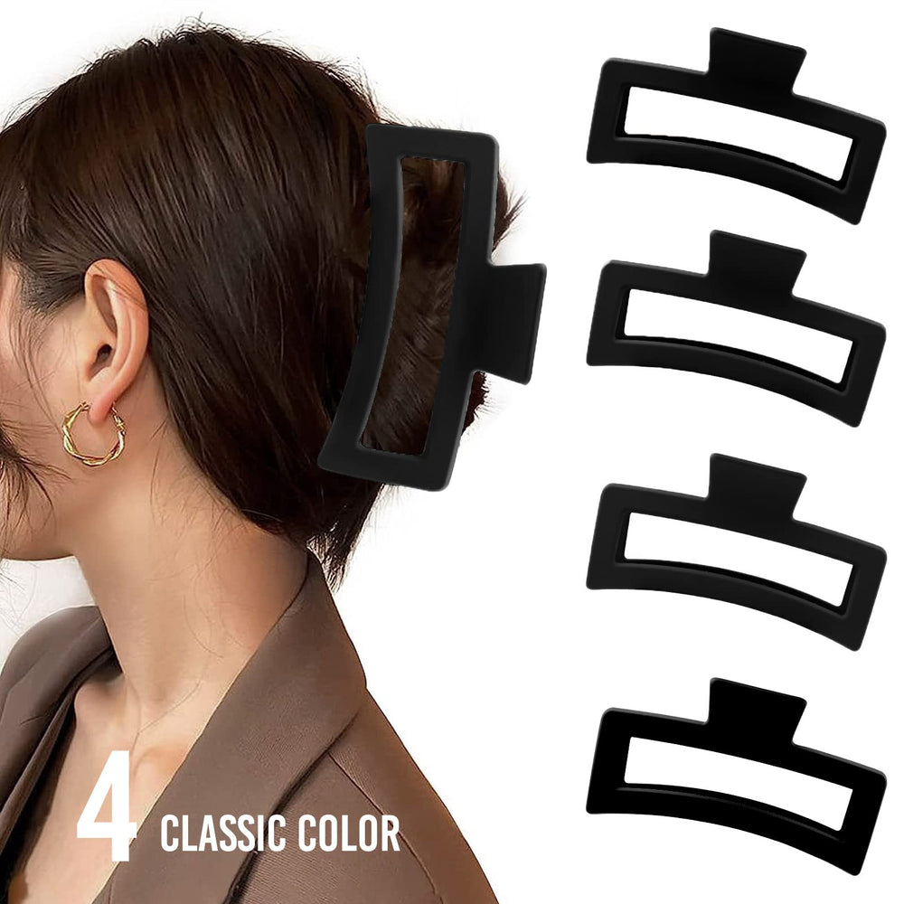 ZYTJ clip in a half-up hairstyle, polished everyday look