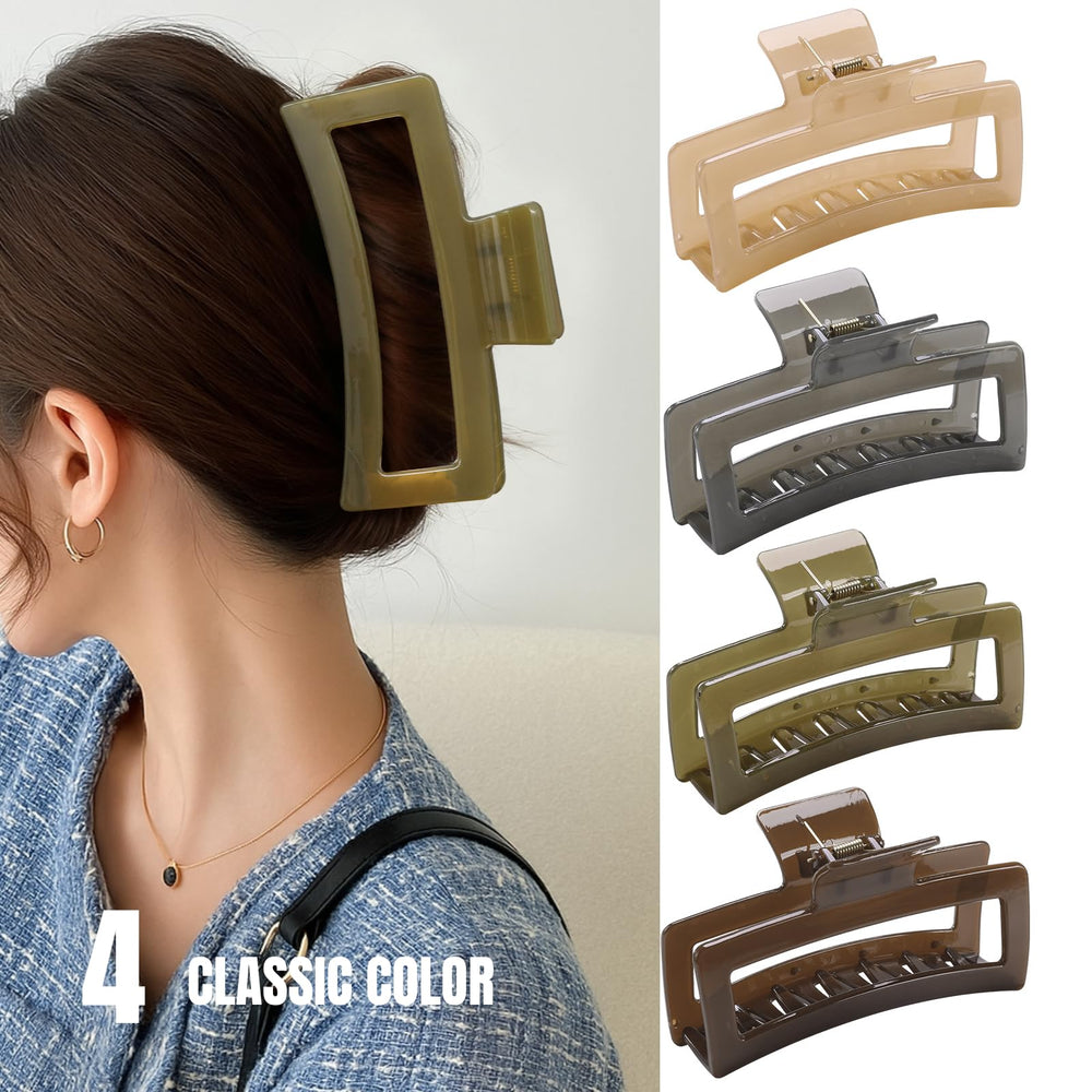 ZYTJ clip securing a high ponytail demonstrating fast, comfortable styling benefit
