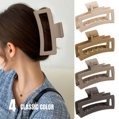 ZYTJ clip holding thick long hair in a secure effortless updo