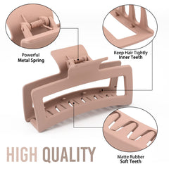 ZYTJ inner teeth detail for secure grip on thick hair