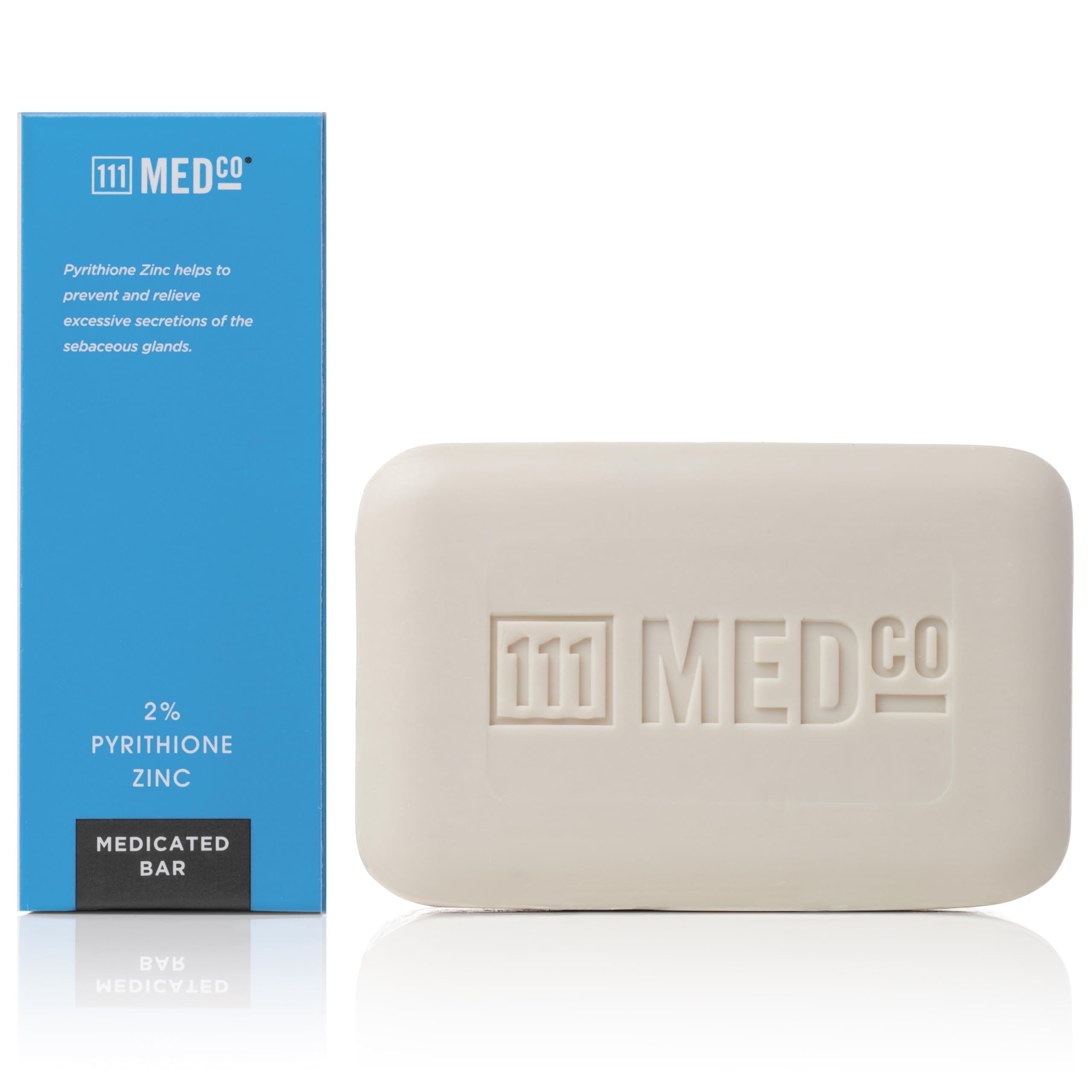 111MedCo bar held in hand showing compact 4 oz size benefit