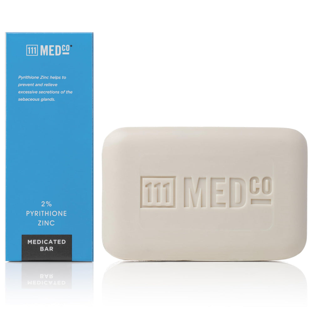 111MedCo bar held in hand showing compact 4 oz size benefit
