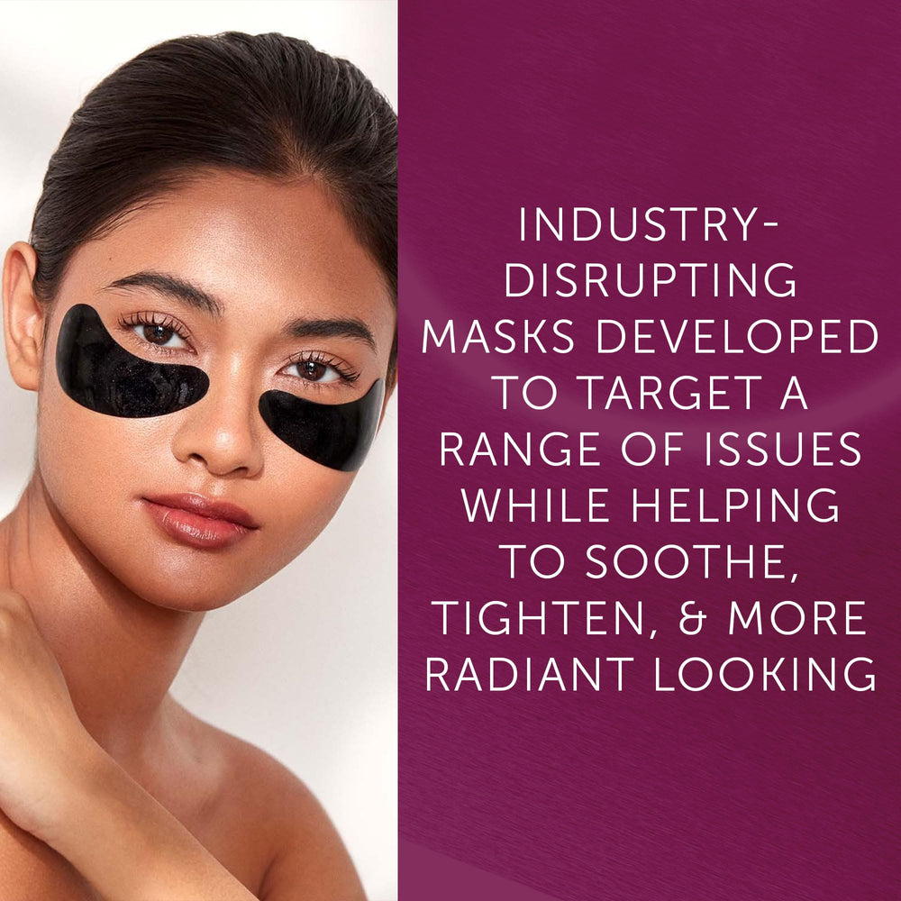111SKIN patch applied under eye demonstrating cooling contact and instant hydration