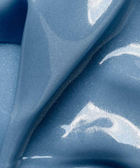 111SKIN single pair of blue hydrogel eye patches displayed for precise application