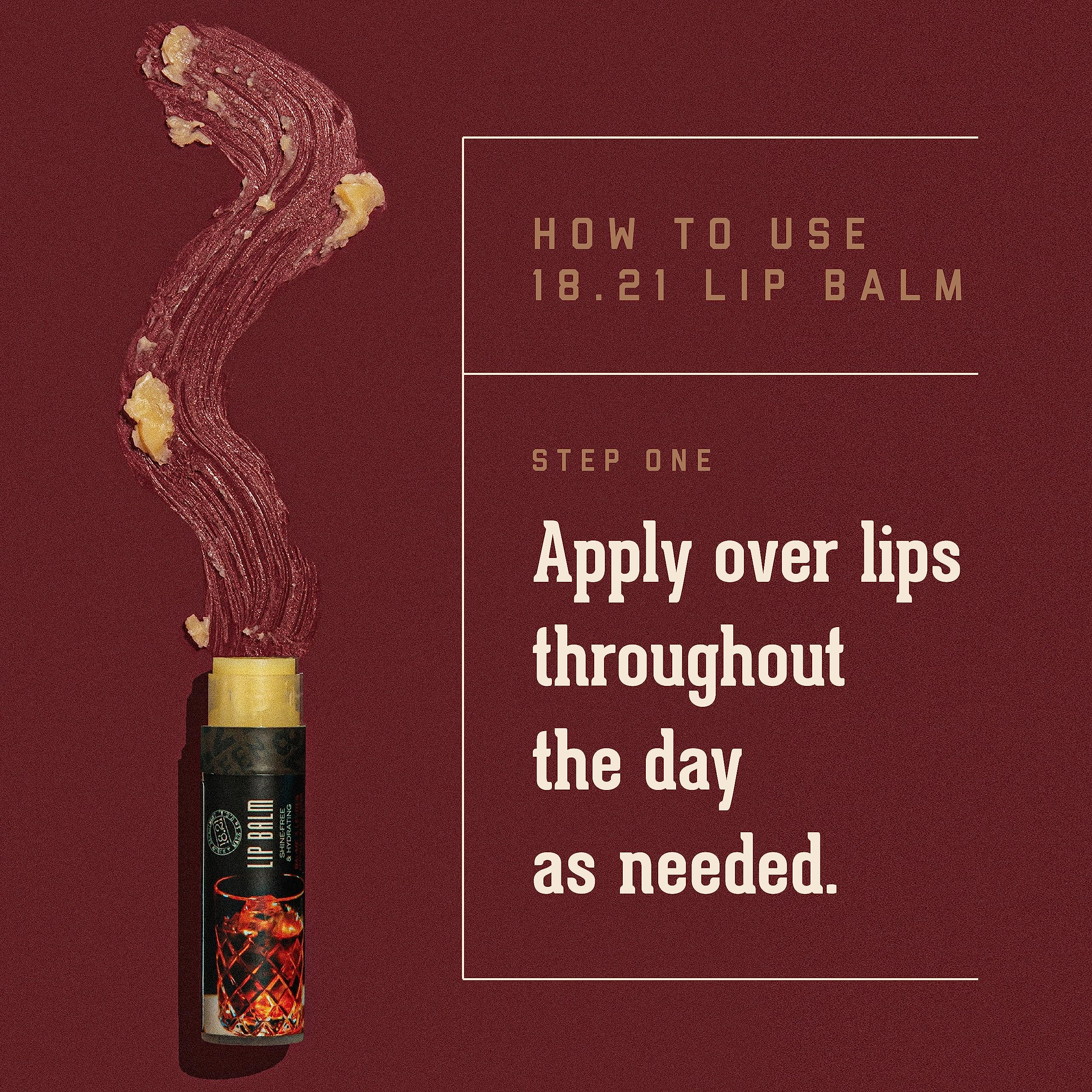 18.21 Man Made lip balm in a pants pocket demonstrating portable grooming benefit
