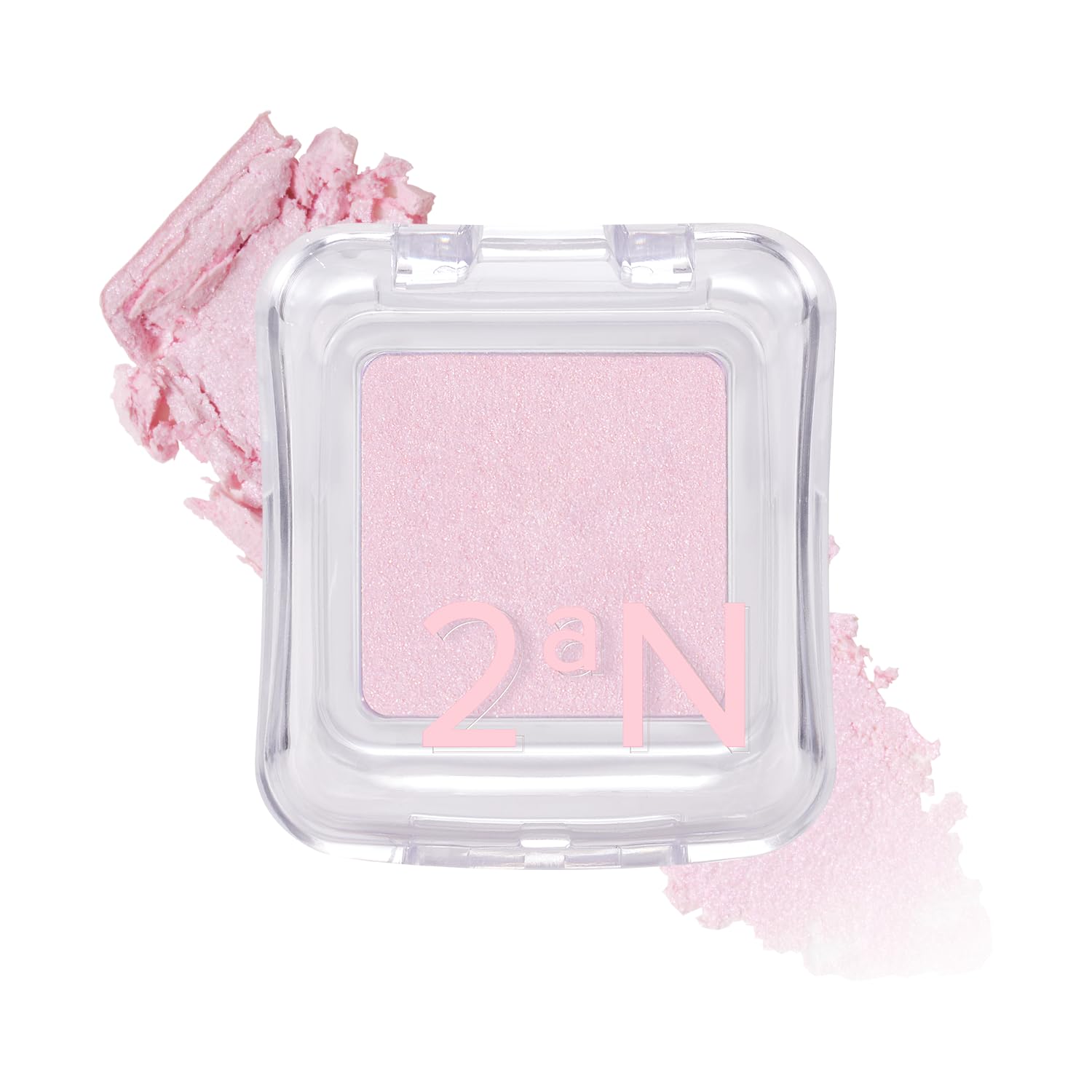 2aN PK02 front compact showing cool pink sheen and sleek packaging benefit instant recognition
