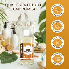 33RD PARALLEL mixed into shampoo formula to show improved texture and conditioning