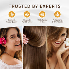 33RD PARALLEL close label view highlighting plant-derived ingredients and purity