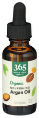 365 by Whole Foods Market front bottle showing organic label and compact size benefit