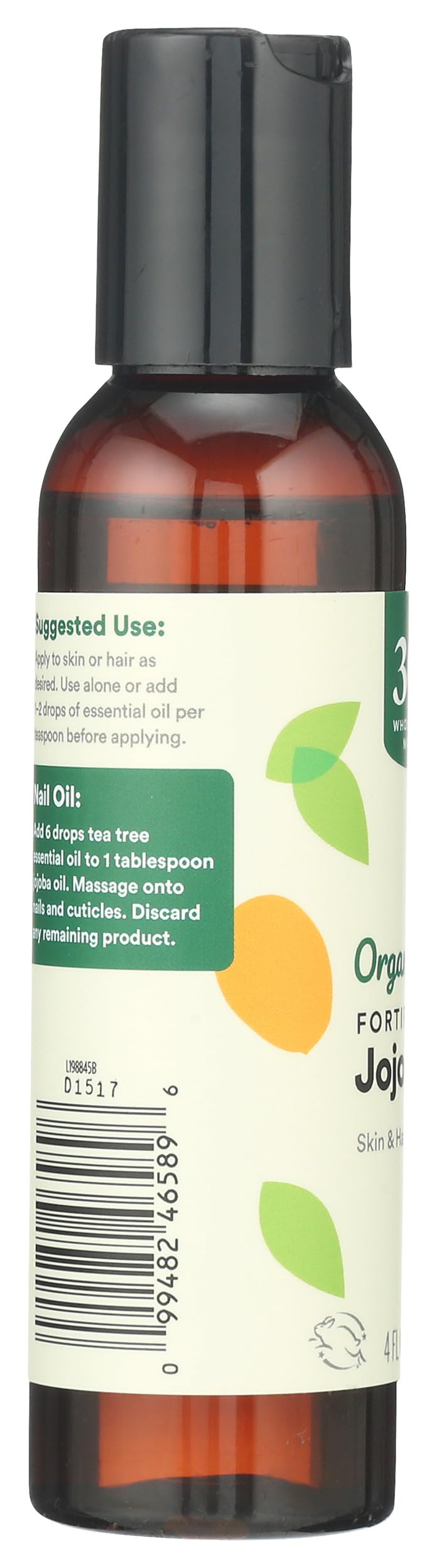 365 by Whole Foods Market texture of jojoba oil on skin for nourishing hydration