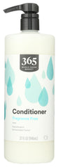 365 by Whole Foods Market bottle front label showing product name and size benefit