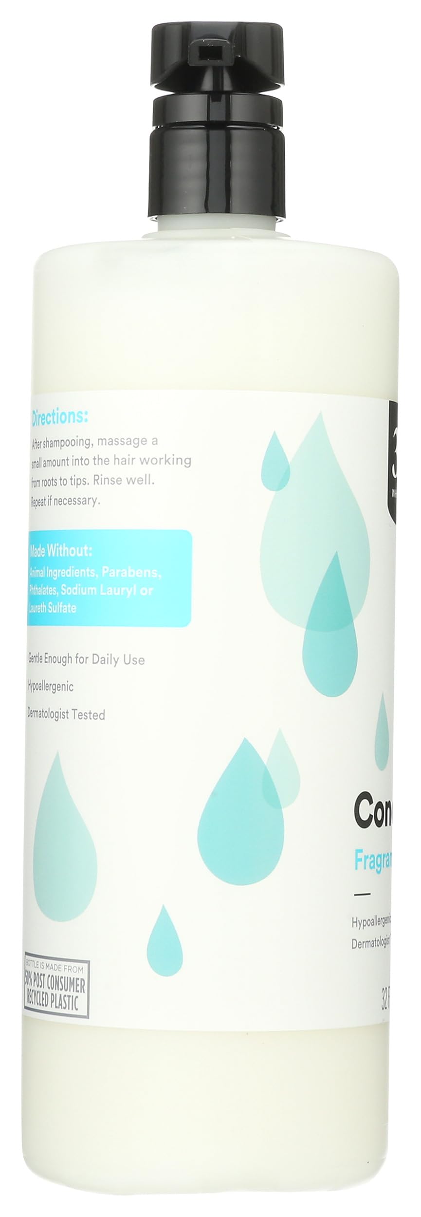 365 by Whole Foods Market conditioner being applied in shower for smooth detangling