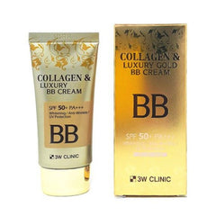 3W Clinic close-up gold particle texture offering radiant finish and luminous glow