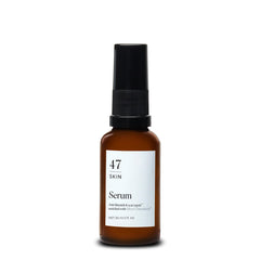 47 Skin front packaging showing clean bottle for quick identification and trust