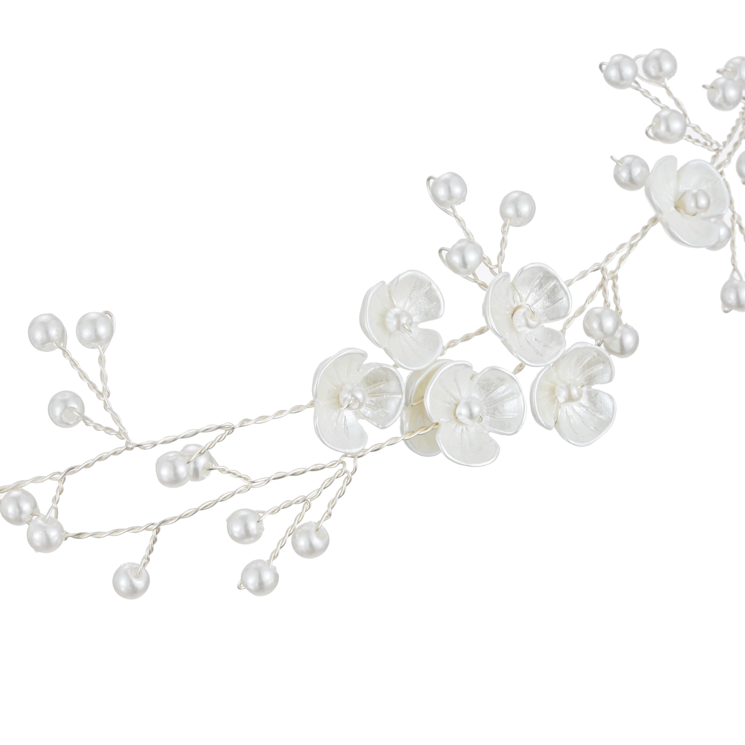 527&huan headband next to ruler showing 14-inch wired length, accurate sizing benefit