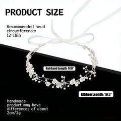 527&huan silver wire and satin ribbon connection, adjustable secure fit benefit