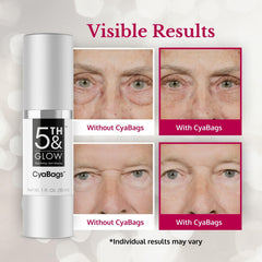 5th & Glow applied on hand demonstrating easy blending and quick absorption benefit