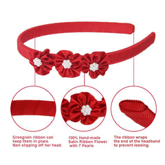 7Rainbows detail of grosgrain band reveals non-slip ribbon cover and comfort benefit