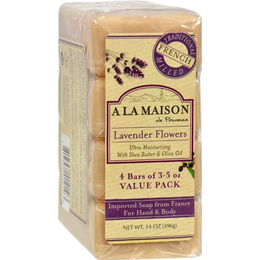 A La Maison close-up of soap lather highlighting creamy foam and gentle cleansing
