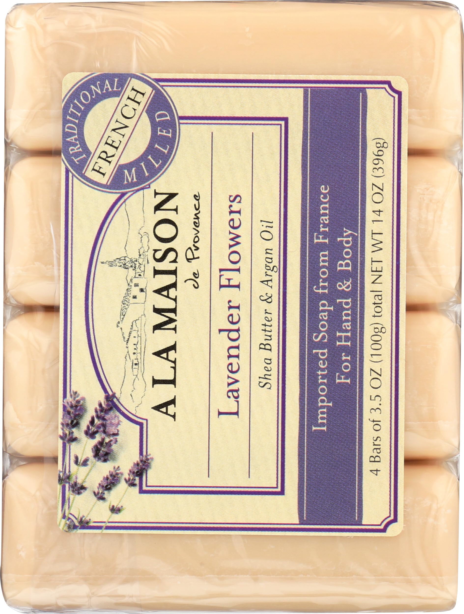 A LA MAISON ingredients label close-up showing formulation transparency and details