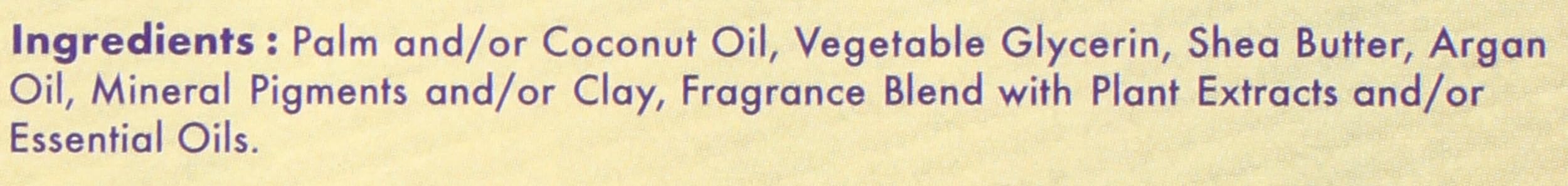 A LA MAISON lavender bar creating creamy lather in hand for gentle cleansing