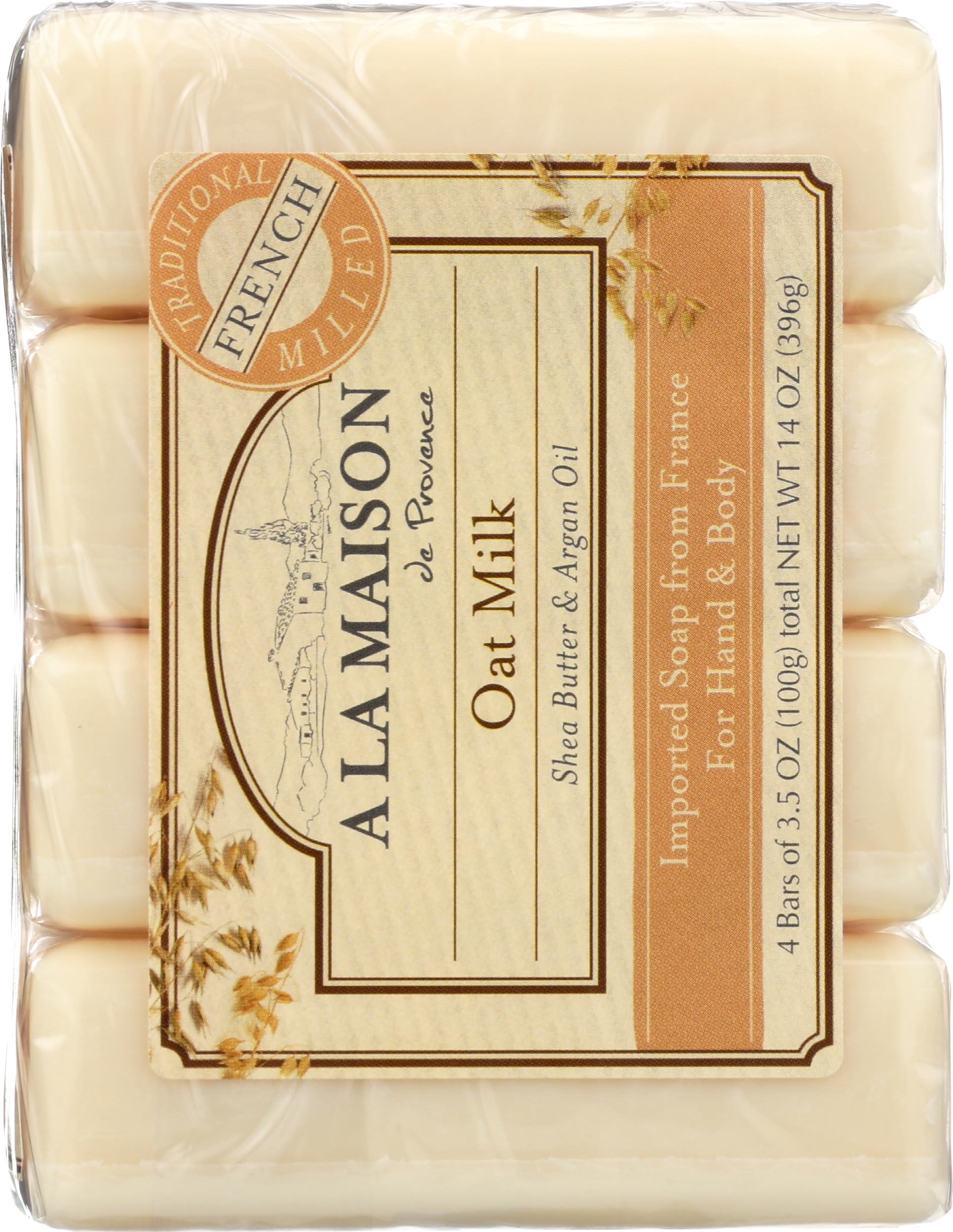 A LA MAISON ingredient label closeup emphasizing plant-based formula