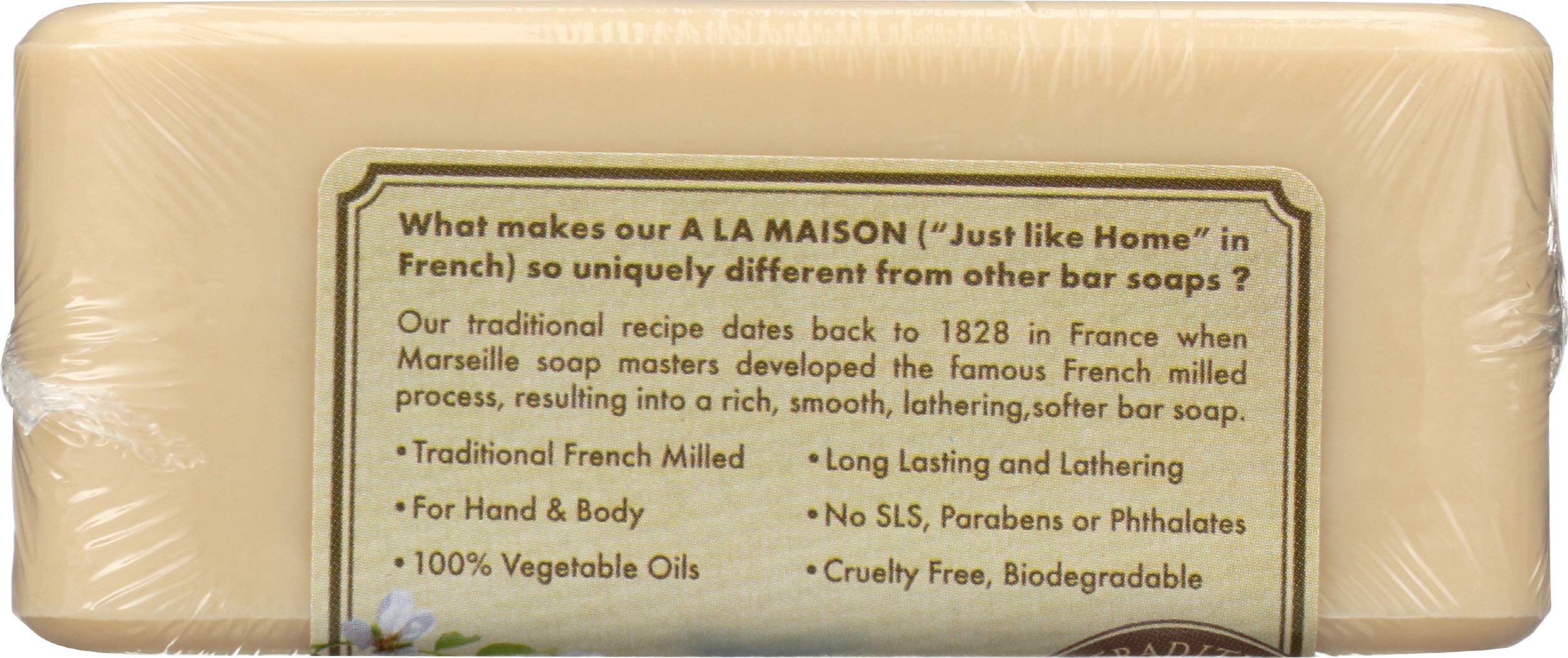 A LA MAISON bar on bathroom tray in lifestyle scene suggesting daily ritual upgrade