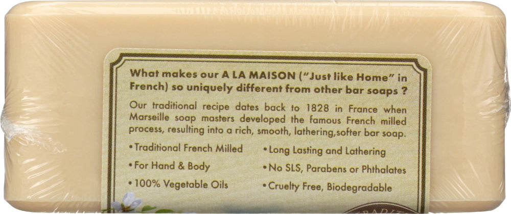 A LA MAISON bar on bathroom tray in lifestyle scene suggesting daily ritual upgrade