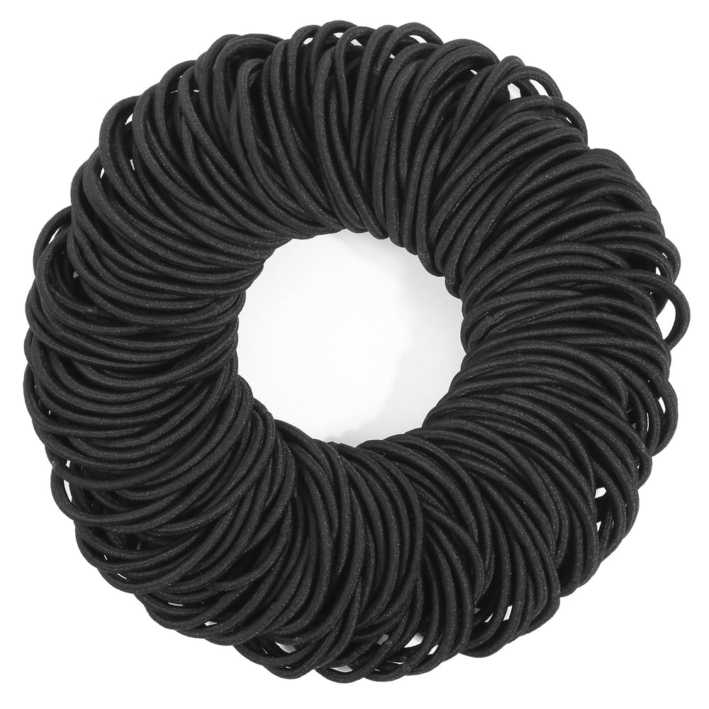 anezus black pack front showing 200 hair ties and value