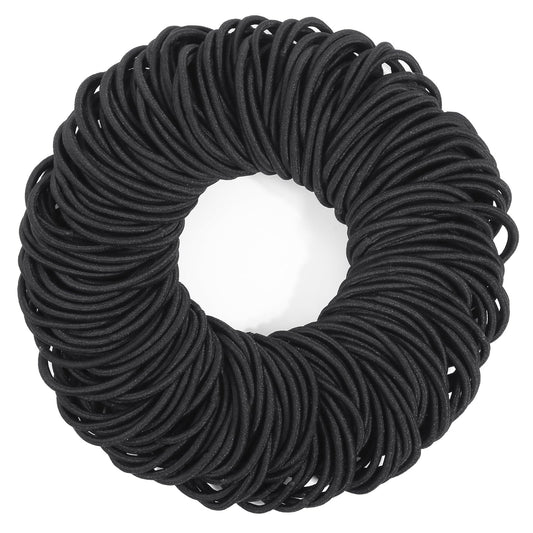 anezus black pack front showing 200 hair ties and value