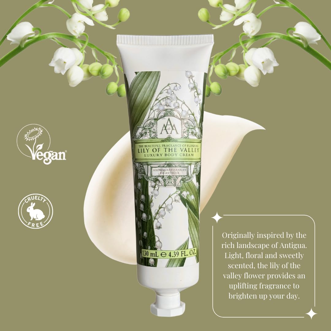 AAA DE AROMAS Artesanales de Antigua cream texture close-up showing rich shea butter hydration