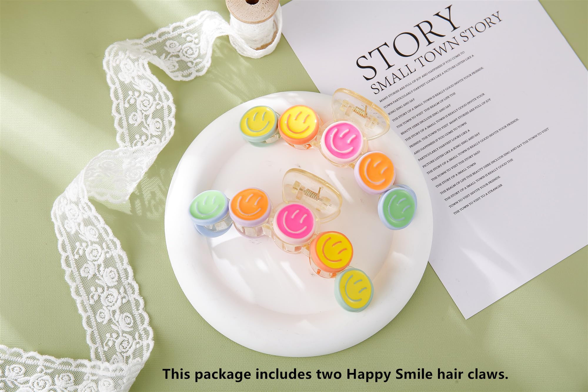 AACKS two colorful clips flat lay showing matching set versatility benefit