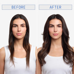 AAVRANI applied to damp hair for priming and easier blow drying
