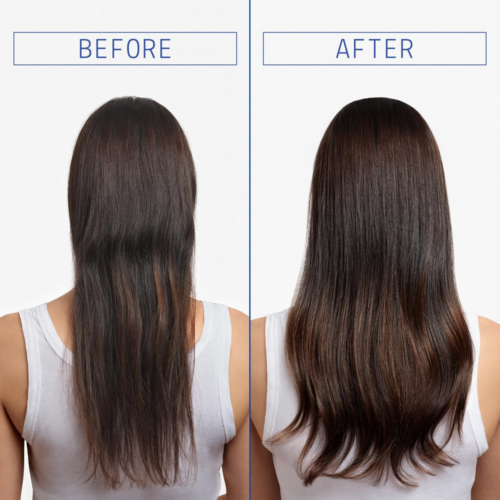 AAVRANI used during a blow dry to create lift and reduce frizz