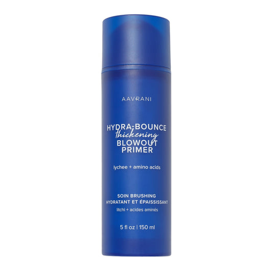 AAVRANI front packaging showing product and benefits for fuller blowouts
