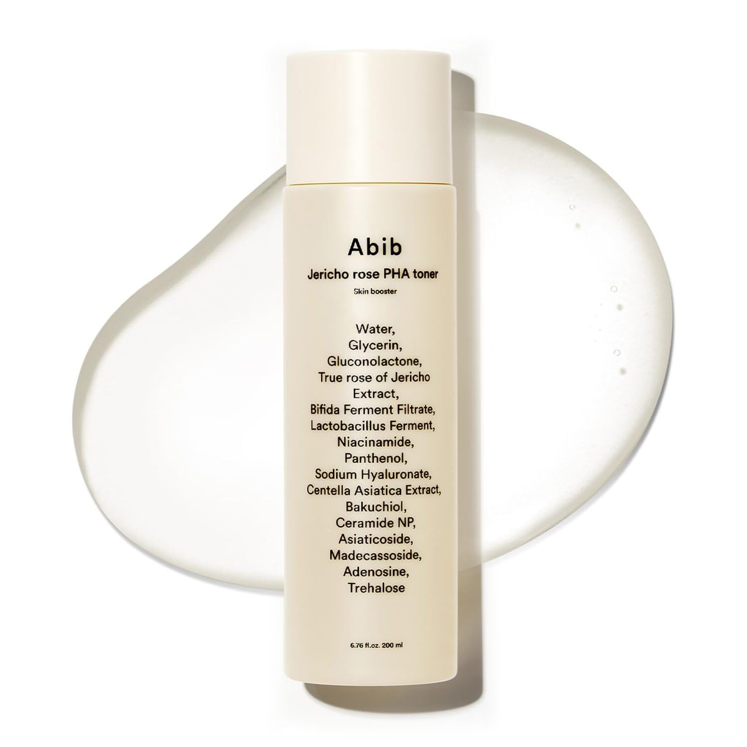 Abib bottle styled on bathroom shelf for routine-ready, skin-prepping benefit