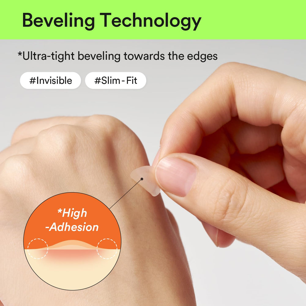Abib patches dispensed from box demonstrating easy access and hygiene