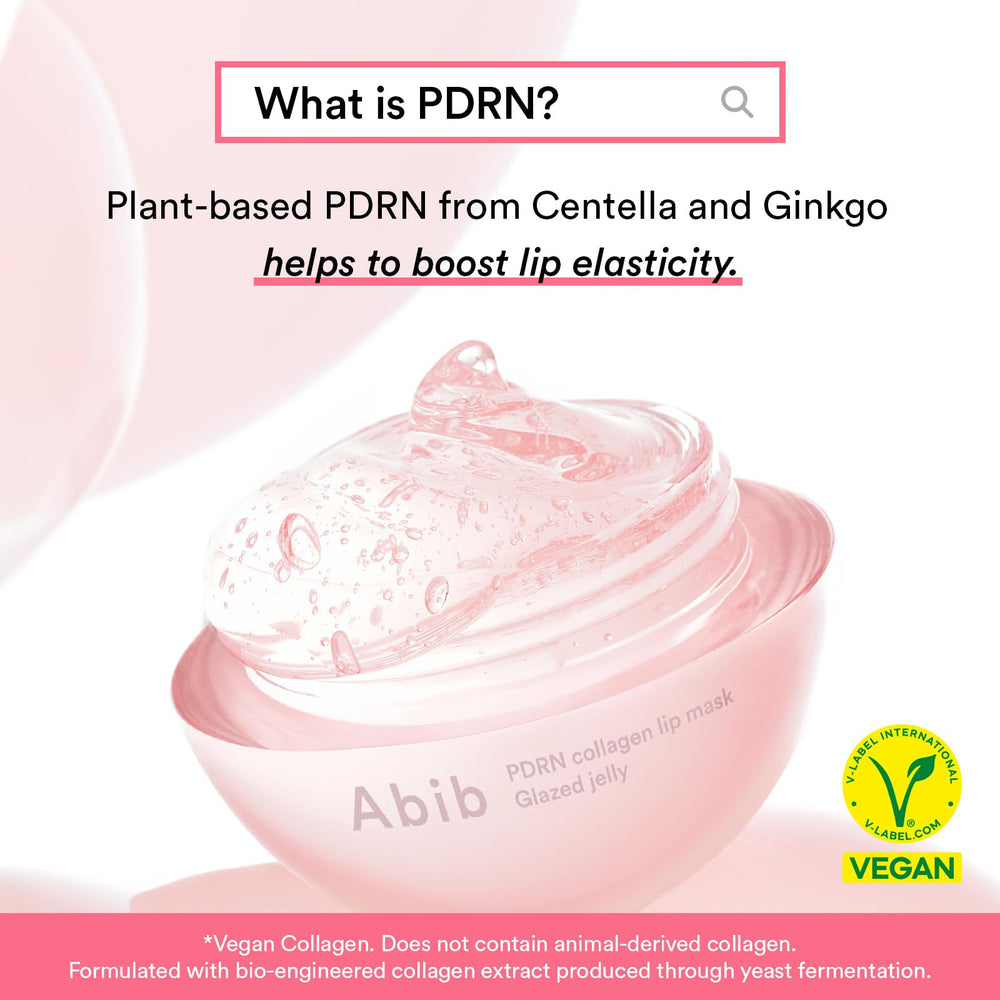 Abib glazed jelly held in hand illustrating true 0.38 fl oz compact size