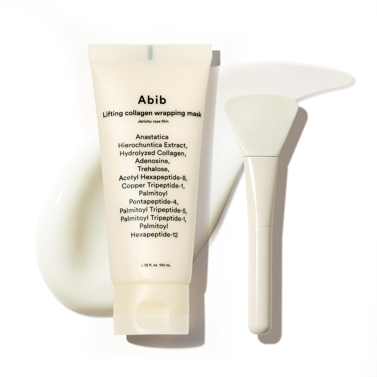 Abib Jericho Rose front packaging showing product and benefit of firming