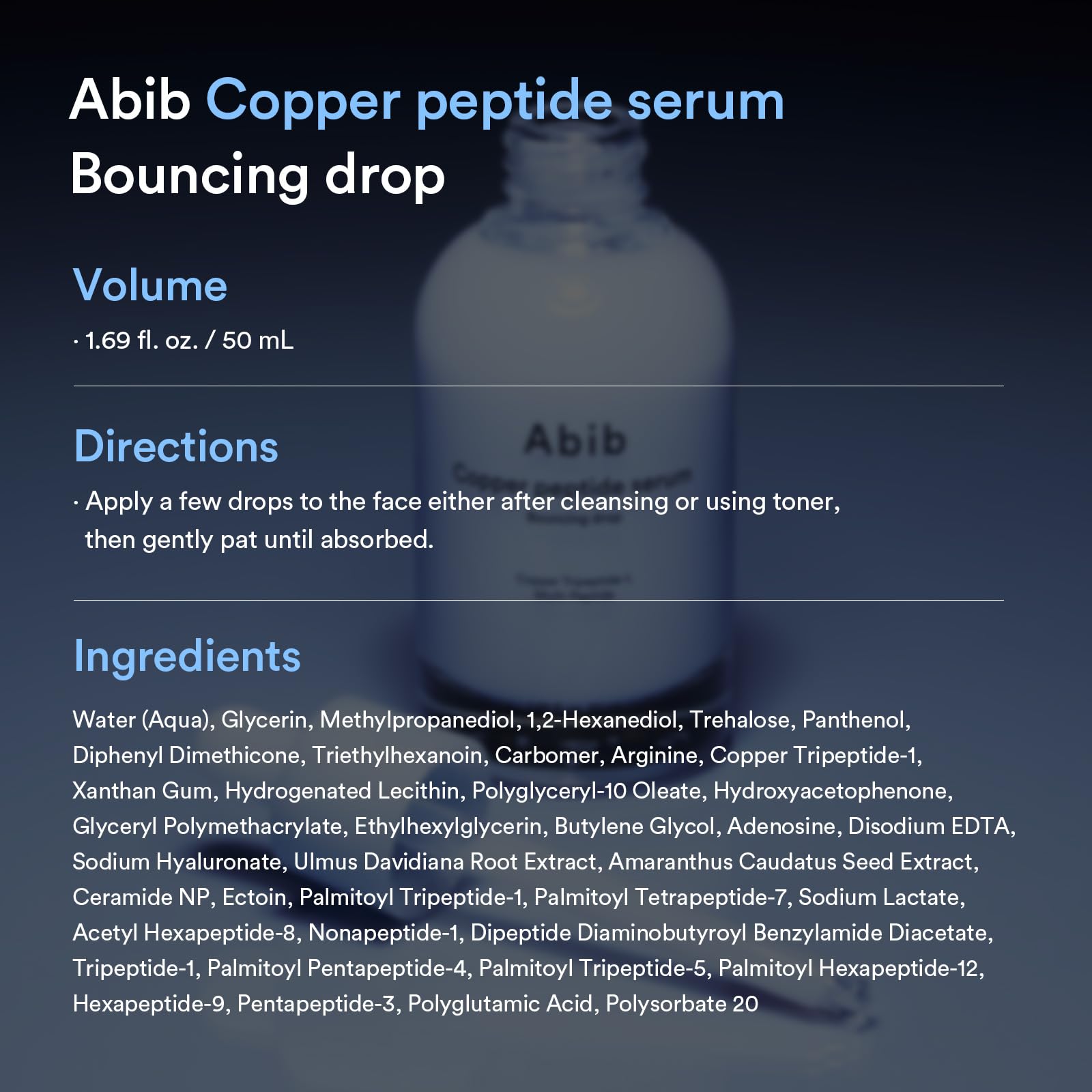Abib serum staged in bathroom showing daily routine integration and simplicity