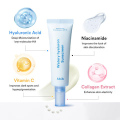 Abib sunscreen swatch on arm showing no white cast