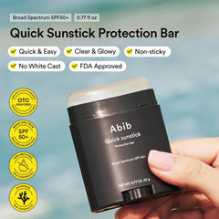 Abib texture close-up showing smooth glide and hydrating finish