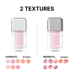 about tone swatch of C01 Petal Pink on arm showing true-to-pan color payoff